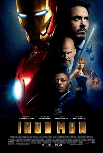 2008 iron man movie poster - 2008,